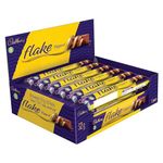 Cadbury Flake Milk Chocolate Dipped Bars (12 X 32G) 384g Imported (UAE)