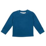 Jan & Jul Thermal Base Layer Top for Toddler Boys or Girls (Deep Blue, Size 3T)