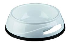 Trixie Plastic Dog Bowl with Rubber Base Ring, 16 cm Diameter