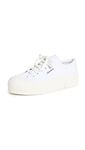 Superga Platform Stripe 2631 S5111SW colore bianco-avorio 40/Bianco