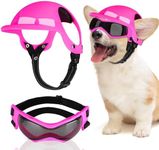 SlowTon Dog Helmet and Goggles - UV