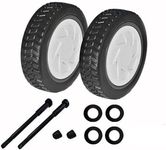 KIT0138 Grill Wheel for Traeger Pro Series 22 & 34, Pro 575, Pro 780, Eastwood 22 & 34, Bronson 20, KIT0138 Replacement Wheel for Traeger Stationary Wheel ，Grill Accessories 2pcs ，Black