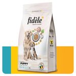 Fidele+ Dry Dog Food A Complete Balanced Diet 12 kg Bag Suitable for All Weaning Puppies & Nurturing Mothers No Artificial Flavours Colours or Preservatives