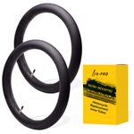 (2-Pack) 110/90-19 (4.50 x 19) - 120/90-19 Heavy-Duty Motorcycle Inner Tubes-3mm Thick Butyl Rubber Inner Tubes - Pinch and Puncture-Resistant Tubes-TR4 Valve Stems - Designed for Off-Road Tires