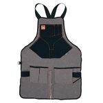 Ergodyne - 13696 Arsenal 5705 Full Length Tool Work Apron, 13-Pockets, Gray