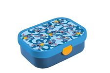 Mepal - Lunch Box Campus - Bento Lunch Box For Children - Lunch Box With Bento Compartment & Fork - Lunch Box With Clip Closure - BPA-free & Dishwasher Safe - 750 ml - Stitch