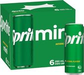 Sprite Lemonade Soft Drink Mini Can Multipack 6 x 250 ml