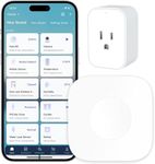 Aqara Wireless Mini Switch and Samrt Plug with Energy Monitoring,Requires Aqara Hub, Zigbee Connection,Smart Button for Smart Home Devices,Compatible with Alexa, Google Assistant, and Apple HomeKit