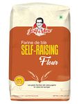 JOSEF MARC Unbleached Self Raising Flour, 2 LBS - Made with Non-Aluminum Baking Powder, Non-GMO, Non-Fortified & Non-bro-mated.