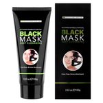 Blackhead Remover Mask, Peel Off Face Mask Charcoal Black Mask, Deep Cleansing for Pores, Dirt, Oil Control, Purifying and Pores Shrinking, 3.53 OZ