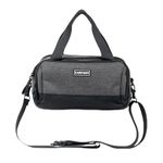 Carfany CPAP Bag for Travel Compatible with Resmed Airmini,Portable CPAP Machine and Accessories Case,Carry Organizer with Luggage Strip, Grey, Functional