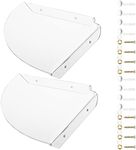 Cosmos 2 Pcs Acrylic Wall Mount Flo