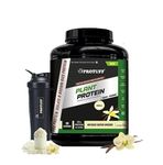 PROTUFF Plant Protein Powder, Vanilla, 25g Vegan Protein, 5.37g BCAAs, Clinically Proven Ingredients, Superfoods, No added Sugar, Protein for Women and Men, 2 kg, 4.4 pounds Tub (66 Servings)