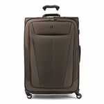 Travelpro Maxlite 5 Softside Expandable Luggage with 4 Spinner Wheels, Lightweight Suitcase, Men and Women, Mocha, Checked-Large 29-Inch, Checked-Large 29-inch