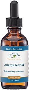 Native Remedies AllergiClear-M - Natural Homeopathic Formula Temporarily Relieves Allergy Symptoms Including Sneezing, Coughing, Red, Water Eyes - 59 mL