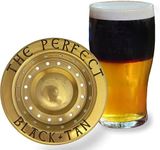 The Perfect Black and Tan Beer Layering Tool - Bar Accessory for Layered Beer Cocktails (Gold PVD Stainless Steel)