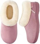 EverFoams Women's Microsuede Fuzzy 