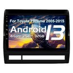 Android Car Stereo Radio for Toyota Tacoma 2005-2015, 2G RAM 32G ROM Android 13.0 CarPlay Car Stereo with Android Auto 9'' Touch Screen Car Audio Receiver GPS WiFi SWC Backup Cam