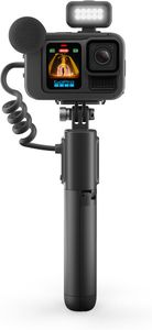 GoPro HERO13 Black Creator Edition – Camera Kit with Volta Grip, Media Mod, Light Mod, Enduro Battery, Carry Case