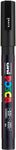 Posca PC3M 1.3mm Fine Bullet Tip Marker, Black