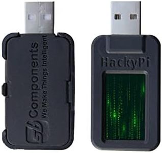 sb components HackyPi - Ultimate DIY USB Hacking Tool for Security Professionals and Ethical Hackers, DIY Programmable Hacking USB for Educational Purposes Black SKU26098