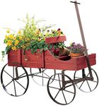 Collections Etc Amish Wagon Decorat