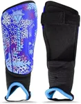 Vizari Frost 2 Soccer Shin Guards | Lightweight PP Shell with Unique Graphics | Foam-Padded Comfort for Kids| Shin Guards with Adjustable Fit for Soccer Boys