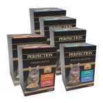 HiLife Perfection Adult Wet Cat Food, Mixed Multipack Chicken Choices (x12) / Seafood Selection (x24), Grain Free & Made With 100% Natural Ingredients (36 Pouches x 70g)