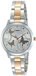 TIMEX Stainless Steel Women Analogue Tw000T607, Multicolor