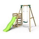 Swing Set With Slide