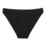 KNIX Kt Teen Period Swim Bikini Bottom - Period Swimwear for Teens - Black, Black, Small