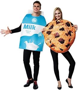 EraSpooky Latte E Biscotti Costume Cosplay Per Adulti Divertente Vestito Da Festa Abiti Di Halloween