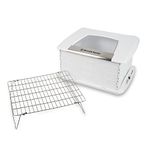 Brod & Taylor Folding Proofer & Slow Cooker (Proofer w/Accessory Shelf), White