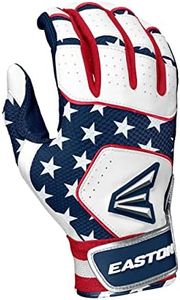 Easton | WALK-OFF NX Batting Gloves | Baseball/Softball | Adult Large | Stars & Stripes