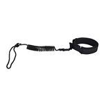 Durable Foot Coiled Leash Stand Up Paddle Board Coiled Spring Leg Foot Rope Surfing Leash for Surfboard Snowboard and Paddle Boarding,3 Color Optional[yellow]
