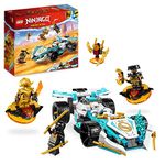 LEGO NINJAGO Zane's Dragon Power Spinjitzu Racing Car Toy for 7 Plus Year Old Kids, Boys & Girls, Vehicle Construction Set with Spinning Function and 4 Minifigures, Birthday Gift Idea 71791