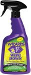 Wizards Wipe Down Spray - Matte Spray Paint Wrap For Cars - Auto Detailing Supplies For Flat Clear, Suede and Denim Finishes - Removes Dust and Oily Residue - Safe For All Paints - 22 oz