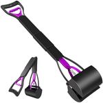 Pets Empire Poop Scooper for Large Small Dogs | Dog Potty Picker | Portable Dog Poop Pickup | Potty Animal Waste Cleaner, Sanitary Dog Waste Pick Up Dispense with Steel Lock (Colour May Vary, Large)