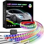 KORJO Car Underglow Lights, 6 Pcs B