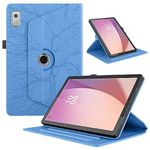 TIPOYOROO Rotating Case for Lenovo Tab M9 9" (TB-310FU) 2023 Released PU Leather Cover Lightweight 360 Degree Flip Stand Shell with Pen Holder for Lenovo Tab M9 9.0 inch 2023 Tablet-Turquoise