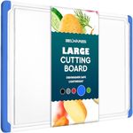 Chopping Board With Juice Grooves