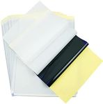 Tattoo Transfer Paper, Mokohoa 100 Sheets Stencil Transfer Paper for Tattooing, 4 Layers Premium DIY Tattοο Tracing Paper Transfer Kit Supplies A4 Size