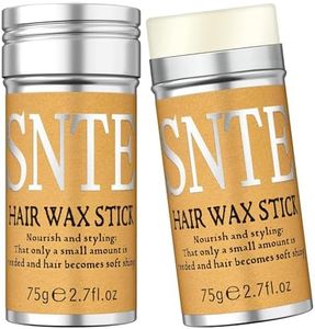 Samnyte Hair Wax Stick, 2PCS Hair Slick Stick for Flyaways, Non-greasy Styling Cream for Frizz Hair, 2.7Oz x 2, Hair Care Expert