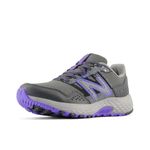 New Balance Women's 410v8 Trail Running Shoes, Shadow Grey/Electric Indigo/Black, 11