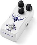 RVONE Analog Delay Guitar Pedal for Electric Guitar, Vintage-Style Guitar Effects Pedal with Warm Echo, Electric Guitar Pedal True Bypass & Durable Aluminum Metal Chassis