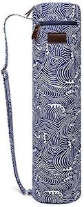 Fremous (Wave) - Yoga Mat Bag and Carriers for Women and Men - Double Storage Pocket - Easy Access Zipper - Adjustable Shoulder Strap and Handle