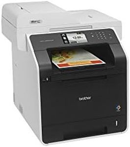 Brother Printer MFC-L8850CDW Wireless Color Laser Printer with Scanner, Copier and Fax, Amazon Dash Replenishment Ready