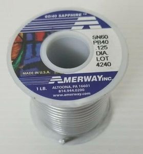 Amerway 60/40 Solder Stained Glass Supplies (5LB)