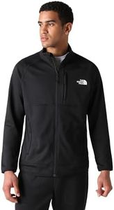 THE NORTH FACE Men's Canyonlands Full Zip, TNF Black-NPF, Medium