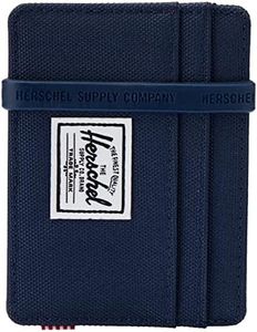 Herschel Men's Charlie RFID Wallet, Navy, One Size